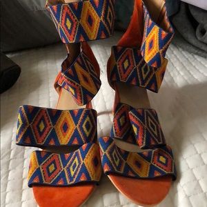 Open toed heels